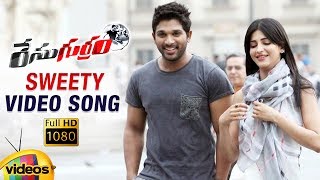 Race Gurram Telugu Movie Songs 1080P  Sweety Full Video Song  Allu Arjun  Shruti Haasan [upl. by Macintosh]