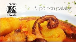 Guiso de Pulpo con patatas koketo [upl. by Neyu]