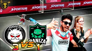 PERSAS FC GANA A RANIZA FC 💥PRIMEROS EN TABLA CHECOS💥 G5 PARA PERSAS BUSCA RIVAL EN LA KINGS LEAGUE [upl. by Enirhtac]