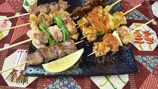 Yakitori Japanese Chicken BBQ Recipe Oishiy  cooking recipe video [upl. by Horatius]