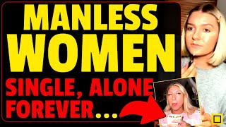 Single FOREVER When Women Realise Men Arent Going To Save Them Single Women TikToks [upl. by Elmira]