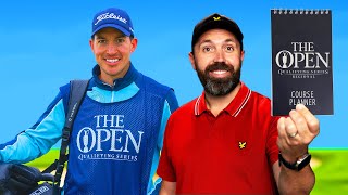 TOUR PRO caddies for Rick amp reveals SECRETS before The Open [upl. by Jakob]