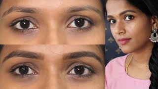 How to draw eyebrows for BEGINNERS  2 different Easy ways  Thin to Thick brows [upl. by Ecyob]