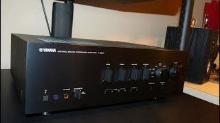 Yamaha AS801 Integrated Amplifier Review [upl. by Rudolfo1]