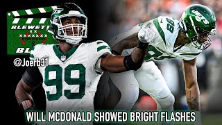 Will McDonald is READY for a Year 2 Leap  NY Jets Film Review  Blewetts Blitz [upl. by Aleen]