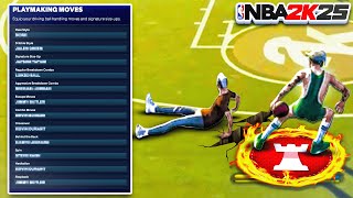 BEST DRIBBLE MOVES in NBA 2K25  HOW TO SPEED BOOST amp BREAK ANKLES  NBA 2K25 DRIBBLE TUTORIAL [upl. by Aleydis923]