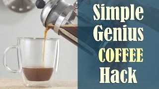 Simple Genius Hack that Every Coffee Drinker Has to Know [upl. by Nalak]