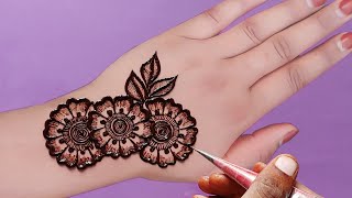 New Easy Special Arabic Mehndi Design Trick  Simple Mehndi Design  Stylish Mehndi Design [upl. by Gabrielli]