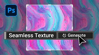 Make Any Texture Seamless with Generative Fill  Photoshop Tutorial [upl. by Natsyrk754]