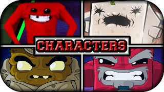 ❚Super Meat Boy Forever❙All Characters ❰Guide❙Unlockable Showcase❱❚ [upl. by Morgan]