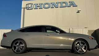 2025 Honda Accord Sport Hybrid Urban Gray Pearl [upl. by Ileana]