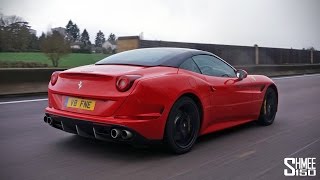 Driving Home in the Ferrari California T [upl. by Peggi]