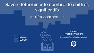 ✍️ Savoir déterminer le nombre de chiffres significatifs ‖ PhysiqueChimie ‖ Lycée [upl. by Voccola]