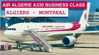 MY MOST DISAPPOINTING FLIGHT Business Class Algiers to Montreal [upl. by Bello]