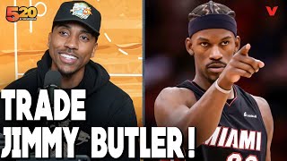 Jeff Teague REACTS to Jimmy Butler Heat trade rumors Warriors PERFECT fit  520 in the Morning [upl. by Nona521]