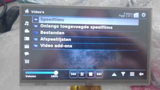 KodiOpenELEC 7 inch touchscreen [upl. by Arman]