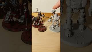 Kastelan robot size comparison warhammer40k 40k warhammer adeptusmechanicus [upl. by Almita]