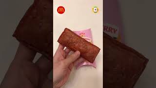 McDonald’s Dessert Strawberry Pie in Singapore shorts [upl. by Sclar31]