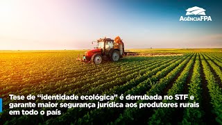 TESE DE “IDENTIDADE ECOLÓGICA” É DERRUBADA NO STF [upl. by Bentlee720]