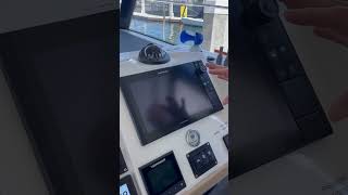 Raymarine electronics  switching from night mode to day mode [upl. by Dimphia59]