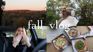 weekly vlog cooking fall haul picnic w bf workouts nails etc [upl. by Aimas]