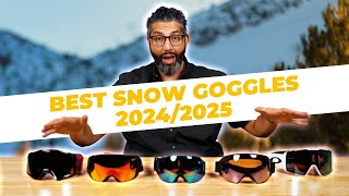 Best Ski amp Snowboard Goggles 20242025 [upl. by Davey]