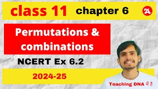 Class 11 Maths NCERT Ex 62 Complete Solutions  Permutations and Combinations  Arun Sir  Ak Study [upl. by Shanley]