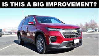 2022 Chevy Traverse What New Features Does The Traverse Have [upl. by Conias]