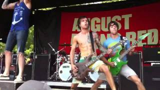 August Burns Red  Composure Live Vans Warped Tour VA HD [upl. by Delaryd868]