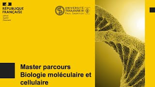 Master mention Biologie moléculaire et cellulaire [upl. by Rogozen]