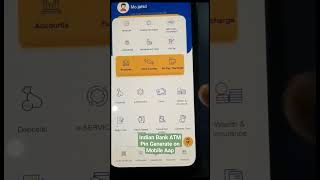 Indian bank atm pin generation full process indian bank shorts atmpingeneration [upl. by Eldrid]