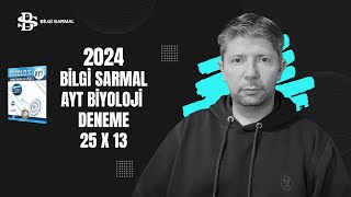 Bilgi Sarmal 2024 AYT Biyoloji Branş Denemeleri 25 x 13 Deneme1 [upl. by Eerazed498]