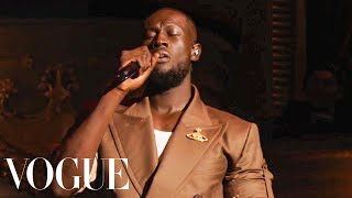 Stormzy Performs quotCrownquot at Vogue World London [upl. by Anwaf]