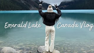 Emerald lake staycation  Yoho National Park  British Colombia  Canada living  Vlog 💞 [upl. by Cyprus]