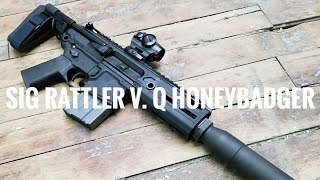 Viewer Request Sig Sauer MCX Rattler V Q Honeybadger [upl. by Lednyc]