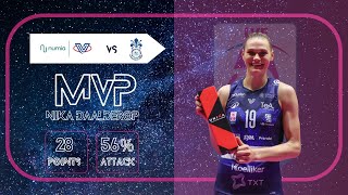 TOP PLAYS  Nika Daalderop MVP vs Firenze [upl. by Anahsahs]