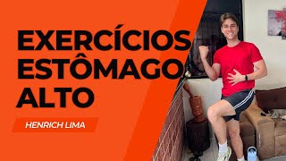 Treino fácil para estômago alto  Caminhada para barriga [upl. by Reywas]