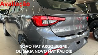 NOVO FIAT ARGO 2024 [upl. by Joelie516]