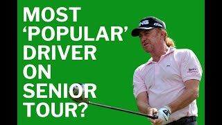 Most Used Drivers Driver Lofts and Driver Shafts On The Champions Tour [upl. by Htes]