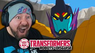 TIME TO COMBINE FIRST TIME WATCHING  Transformers Robots in Disguise S4 Episode 6 REACTION [upl. by Inoy]