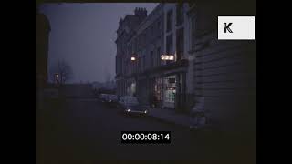 London Streets At Night 1960s 35mm [upl. by Nahej240]