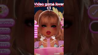 Video game lover D  new DTI trend   robloxshort robloxedit dresstoimpress dti [upl. by Suertemed345]