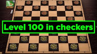 Advanced Checkers  How to Win Level 100 [upl. by Thinia158]