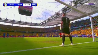 Razvan Marin Tor Slowakei vs Rumänien 11 Alle Tore UEFA Euro 2024 Erweiterte Highlights [upl. by Griffith653]