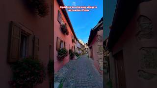 Eguisheim  Beautiful Village in France travel france village [upl. by Aramoiz922]