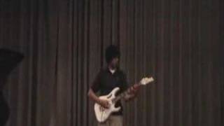 School Talent Show Guitar Solo14 year old [upl. by Trammel]