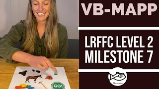 HowTo VBMAPP LRFFC Level 2 Milestone 7 [upl. by Eednas377]