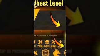 Top 5 100 up level id and oldest in free fire TZ Gamer ff shorts [upl. by Arval390]