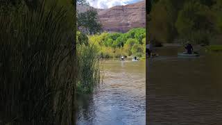 Kayaking down the Verde River in Cottonwood Arizona near Sedona [upl. by Ajax]