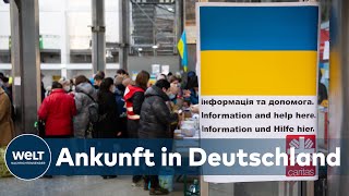 AUFNAHME VON GEFLÜCHTETEN Bund will Kriegsflüchtlinge nach Königsteiner Schlüssel verteilen [upl. by Jayne434]